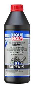 FULLY SYNTHETIC GEAR OIL / ACEITE SINTETICO CAJA DE CAMBIO 75W-90 GL5 x 1l - LIQUI MOLY