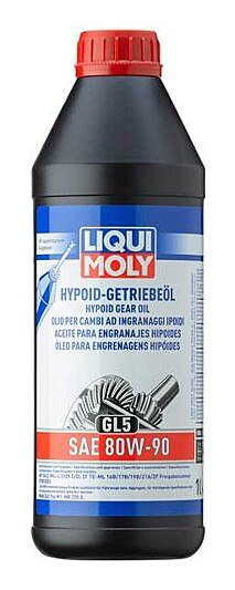 [LM4406] HYPOID GEAR OIL / ACEITE PARA ENGRANAJES HIPOIDES 80W-90 x 1l - LIQUI MOLY