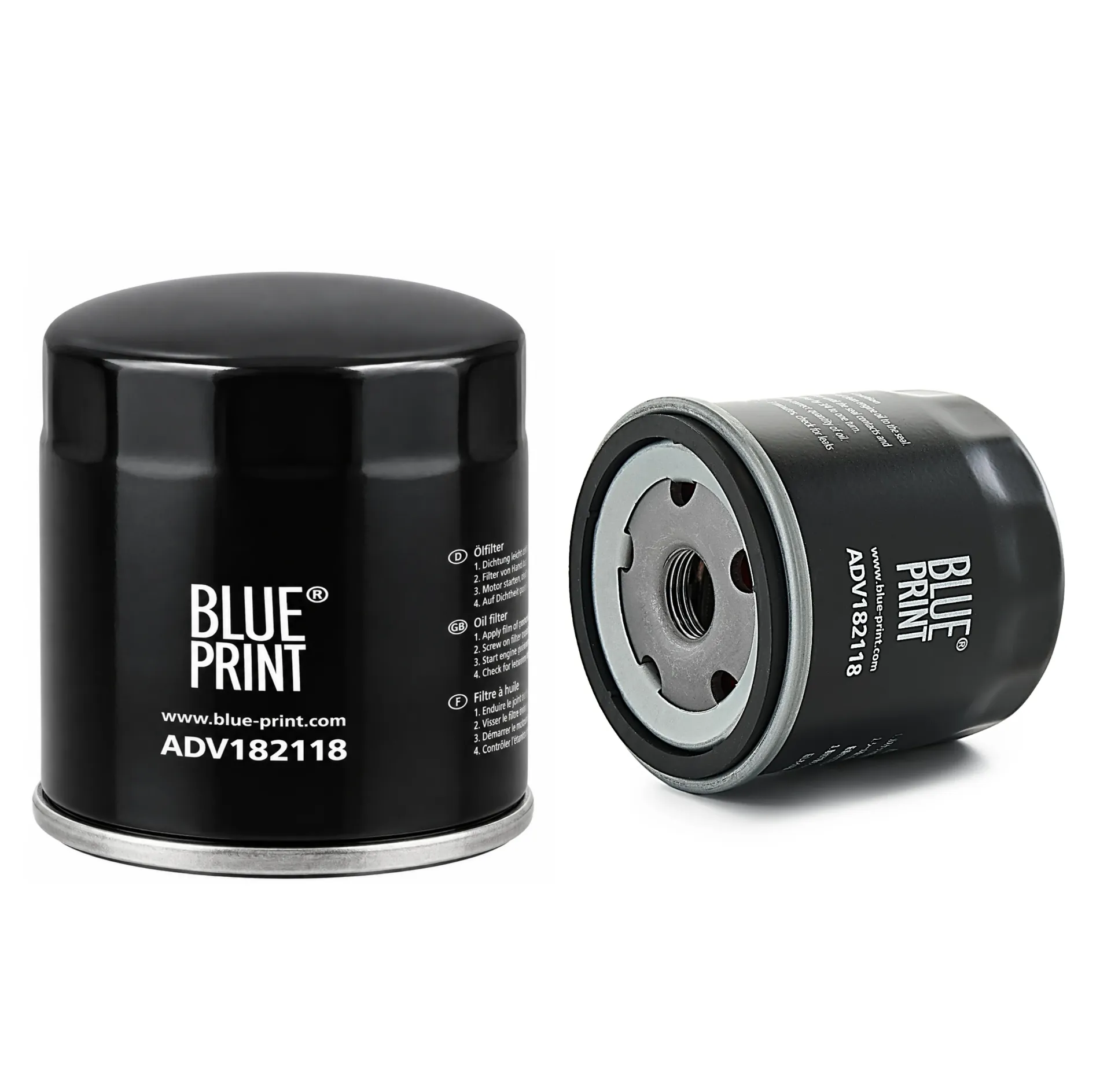 FILTRO DE ACEITE 3/4"-16 , AUDI (A1, A3, A4 Q3) /SEAT/VOLKSWAGEN (TIGUAN, T-CROSS)/CUPRA/SKODA - BLUE PRINT