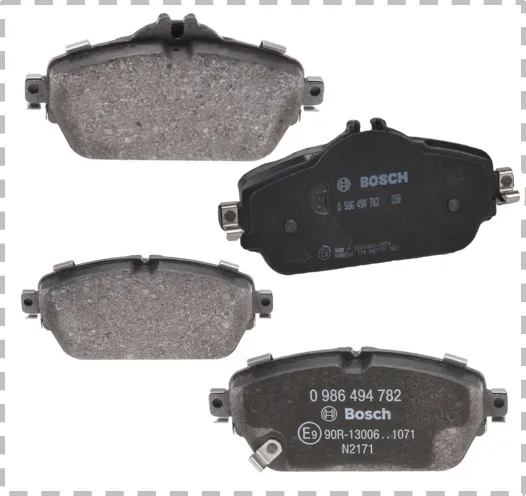 [0986494782] JGO. DE PASTILLAS DE FRENO DEL., MERCEDES BENZ - BOSCH