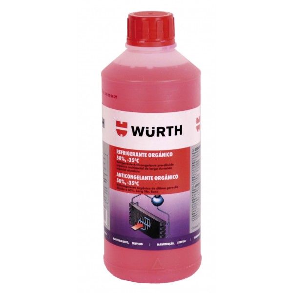 REFRIGERANTE 50% ORGANICO x 1l (ROSA) - WURTH