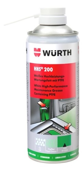 [10893 106 7] HHS 200 CON PTFE / GRASA BLANCA x 400ml - WURTH