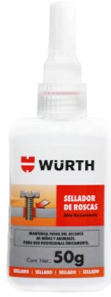 [30893 270 110] SELLADOR ROSCA ALTA RESISTENCIA 10gr. - WURTH