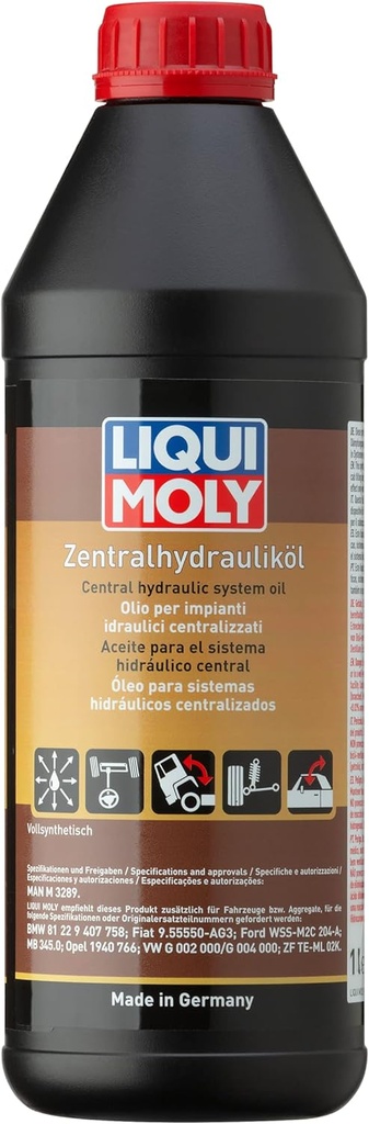ACEITE PARA EL SISTEMA HIDRÁULICO CENTRAL x 1l - LIQUI MOLY