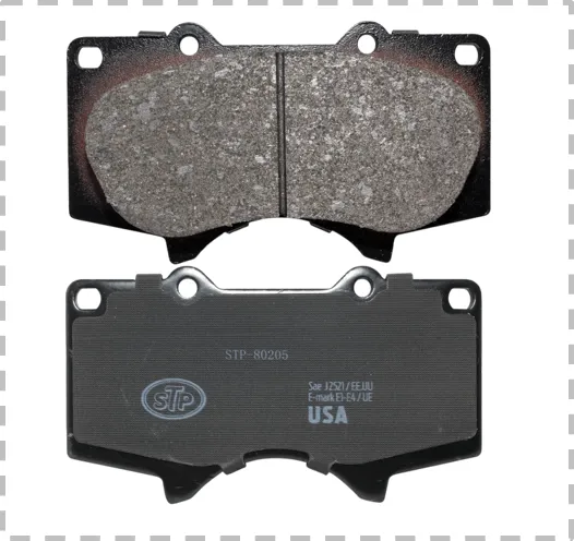 JGO. PASTILLAS DE FRENO DEL. TOYOTA (HILUX 1KD/2KD/1GD/2GD), STP80205, HIGH CARBON - STP