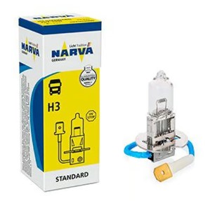 FOCO REPLACEMENT STANDARD H3, 12V 55W-PK22s - NARVA