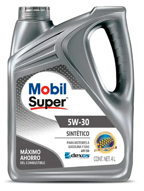 [651458] ACEITE M-SUPER SINTÉTICO 5W-30 x 4l - MOBIL SUPER