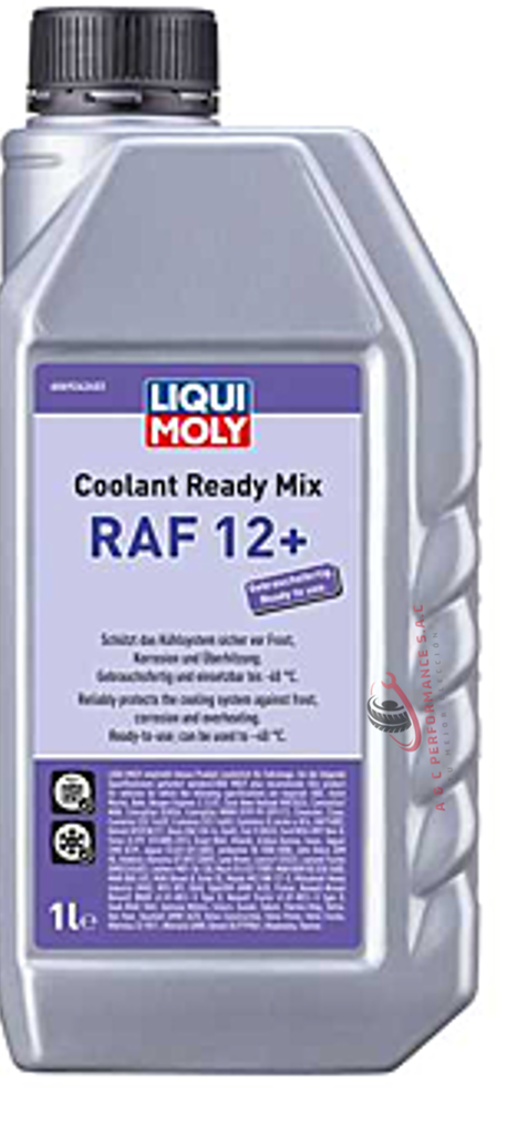 [LM6924] COOLANT READY MIX RAF12+/REFRIGERANTE ROSA 50/50 x 1l - LIQUI MOLY 