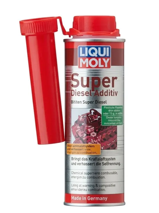 LIMPIADOR DE INYECTORES, DIESEL x 250ml/ SUPER DIESEL ADDITIV - LIQUI MOLY 
