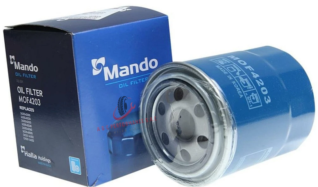 FILTRO DE ACEITE M26*1.5, HYUNDAI (H1), KIA, MAHINDRA. MAZDA, MITSUBISHI (L200, MONTERO, PAJERO, MONTERO), MOF4203 - MANDO