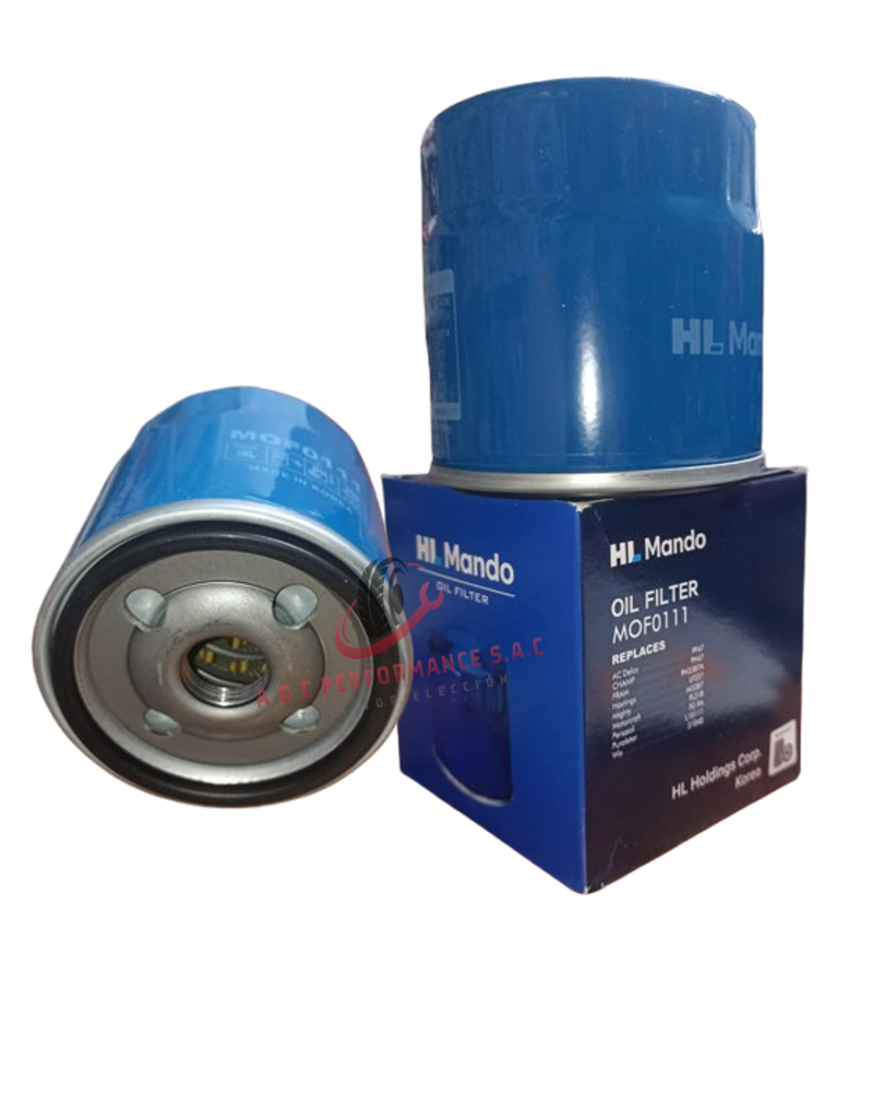 FILTRO DE ACEITE M18*1.5, CHEVROLET/DAEWOO/FIAT..., MOF0111 - MANDO