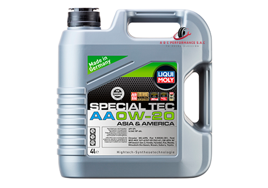 ACEITE DE MOTOR SPECIAL TEC AA 0W-20 x 4l - LIQUI MOLY