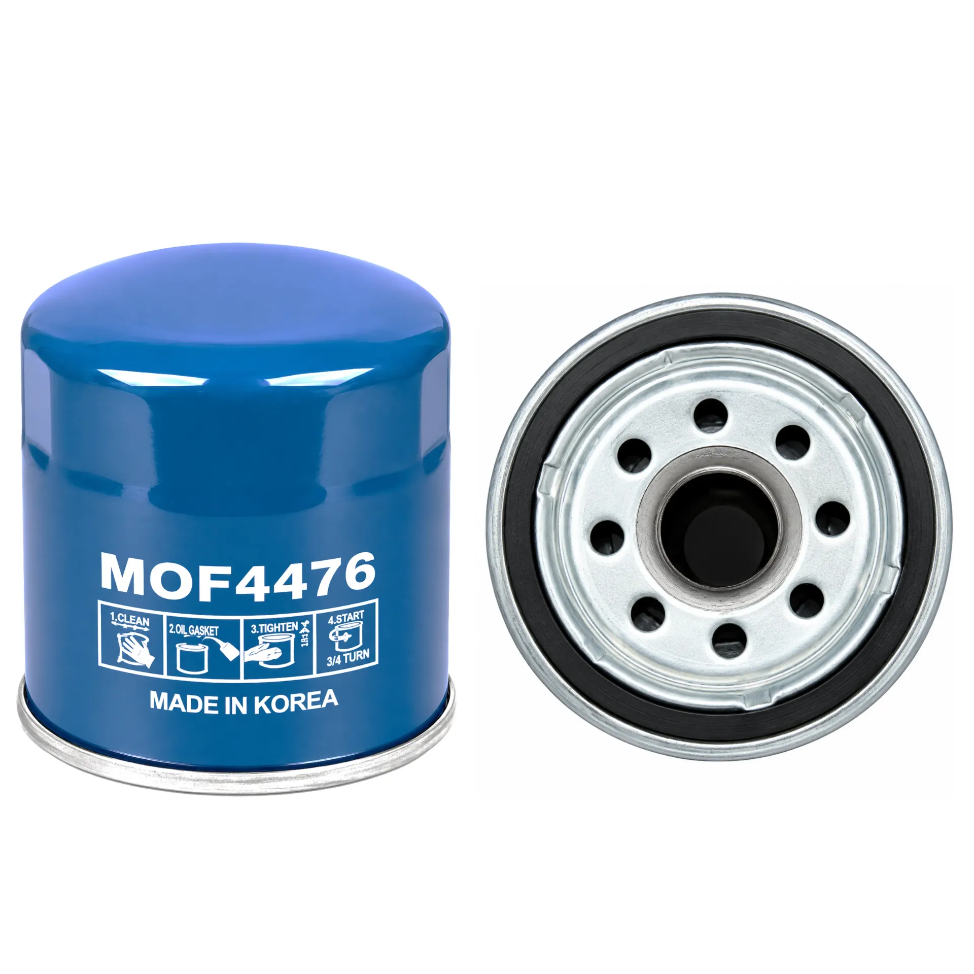 FILTRO DE ACEITE 3/4"-16, CHANGAN, CHERY, CHEVROLET, DAIHATSU, SUZUKI, COROLLA...,MOF4476 - MANDO