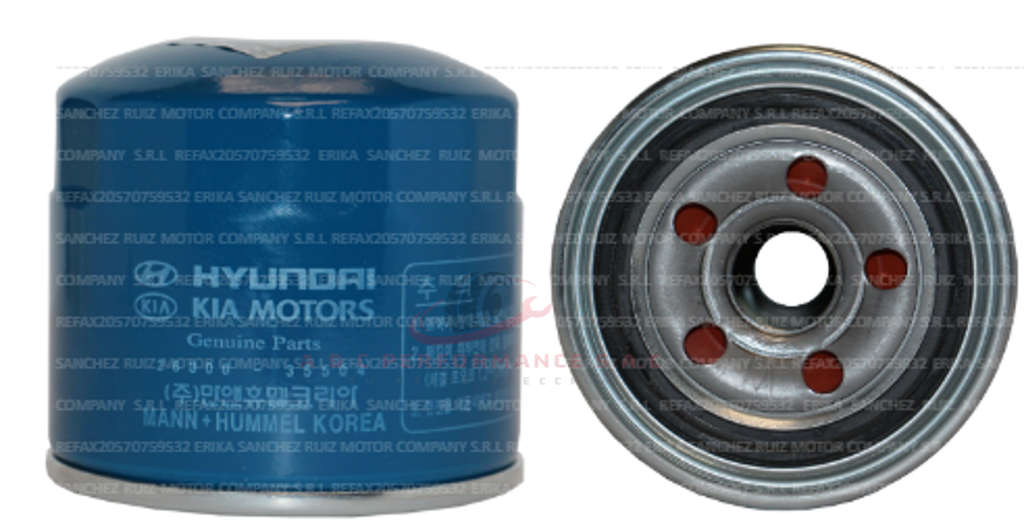 FILTRO DE ACEITE M20*1,5,  HYUNDAI (ACCENT/ELANTRA), KIA (RIO/CERATO), MAZDA, MITSUBISHI/ NISSAN... - ORIGINAL