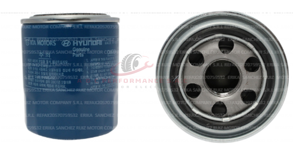 FILTRO DE ACEITE M26, HYUNDAI (H1), KIA, MAHINDRA. MAZDA, MITSUBISHI (L200, MONTERO, PAJERO, MONTERO) - GENUINE PARTS