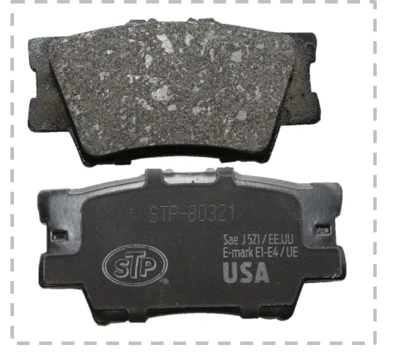 JGO. PASTILLAS FRENO POST., TOYOTA (RAV4 06/18, COROLLA 22/25), STP80321 ... - STP