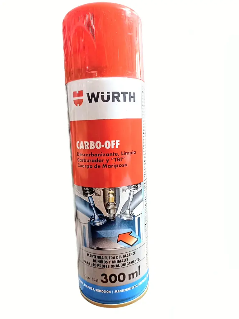 LIMPIA CARBURADOR/CARBO OFF x 300ml - WURTH