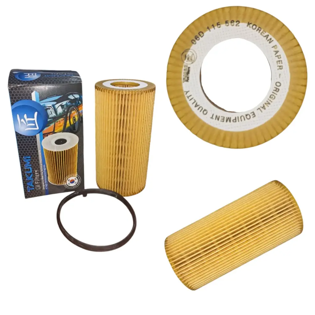 FILTRO DE ACEITE, AUDI(A21), CUPRA, KTM, MERCEDES BENZ, SEAT, SKODA, SMART, VW (GOLF VI, JETTA... - TAKUMI