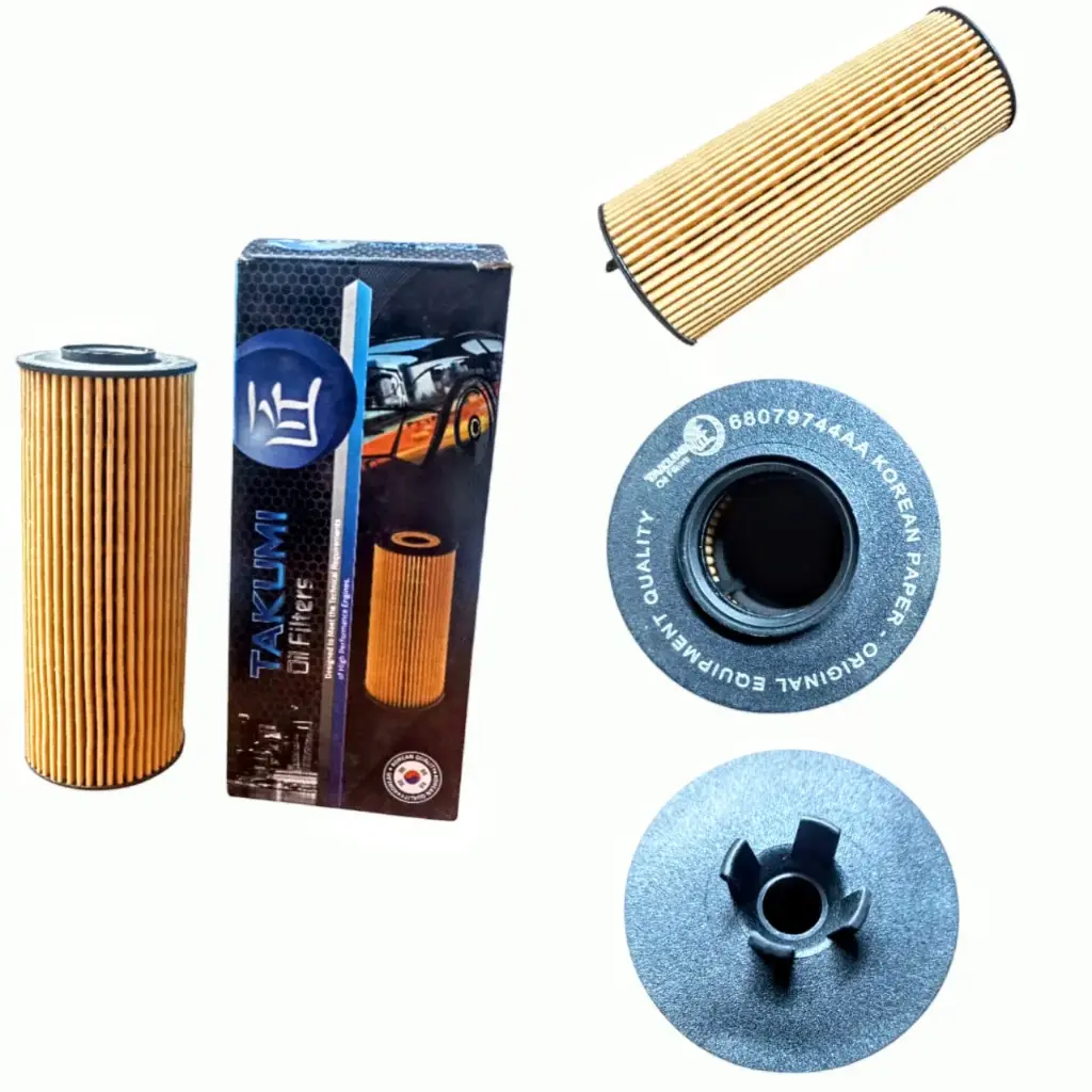 FILTRO DE ACEITE, JEEP (GRAND CHEROKE, WRANGLER 11/18), DODGE (CARAVAN 12...)/FIAT/LANCIA/ VOLKSWAGEN... - TAKUMI