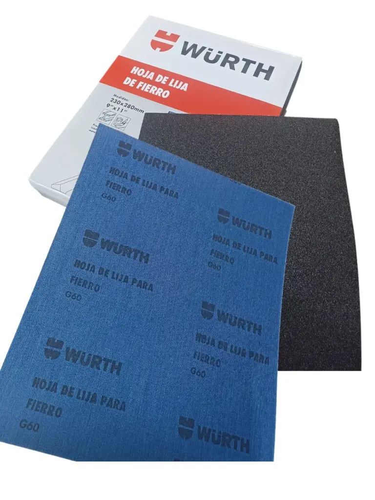 [80583 200 060] LIJA DE FIERRO G60 - WURTH