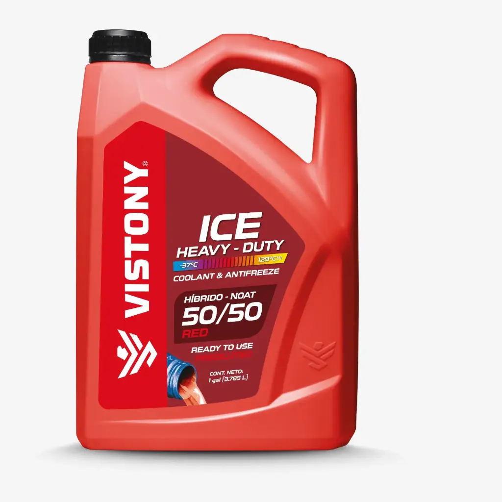[1200092] REFRIGERANTE  50/50 ROJO, ICE HEAVY DUTY NOAT RED x 4l - VISTONY