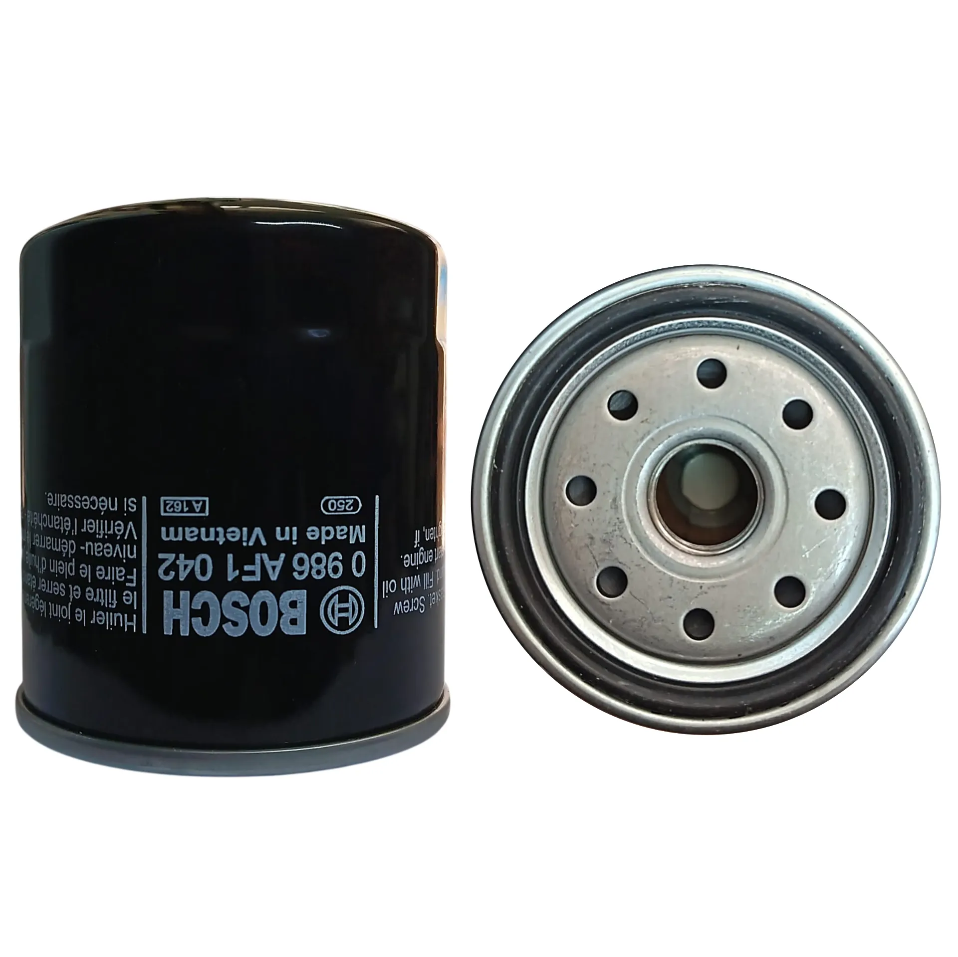 FILTRO DE ACEITE 3/4"-16, TOYOTA (HILUX 1GD), FORD- USA/JAGUAR/LAND-ROVER/CRUISER/MAZDA/MORGAN/SAAB/VOLVO - BOSCH