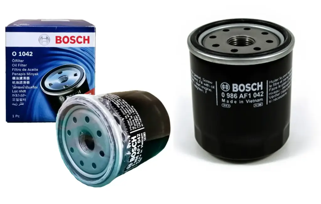 FILTRO DE ACEITE 3/4, TOYOTA (HILUX 1GD), FORD- USA/JAGUAR/LAND-ROVER/CRUISER/MAZDA/MORGAN/SAAB/VOLVO - BOSCH