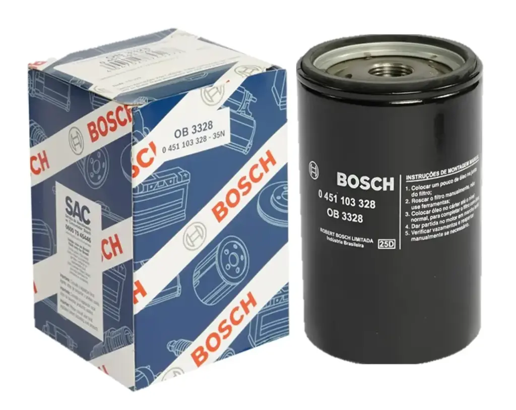 FILTRO DE ACEITE 3/4*16, GREAT WALL, NISSAN, TOYOTA (HIACE/HILUX/CORONA)... - BOSCH