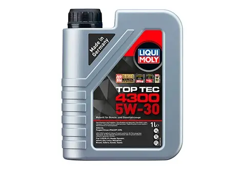 ACEITE DE MOTOR TOP TEC 4300 5W-30 x 1l - LIQUI MOLY