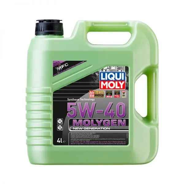ACEITE DE MOTOR 5W-40 MOLYGEN NEW GENERATION x 4l - LIQUI MOLY  