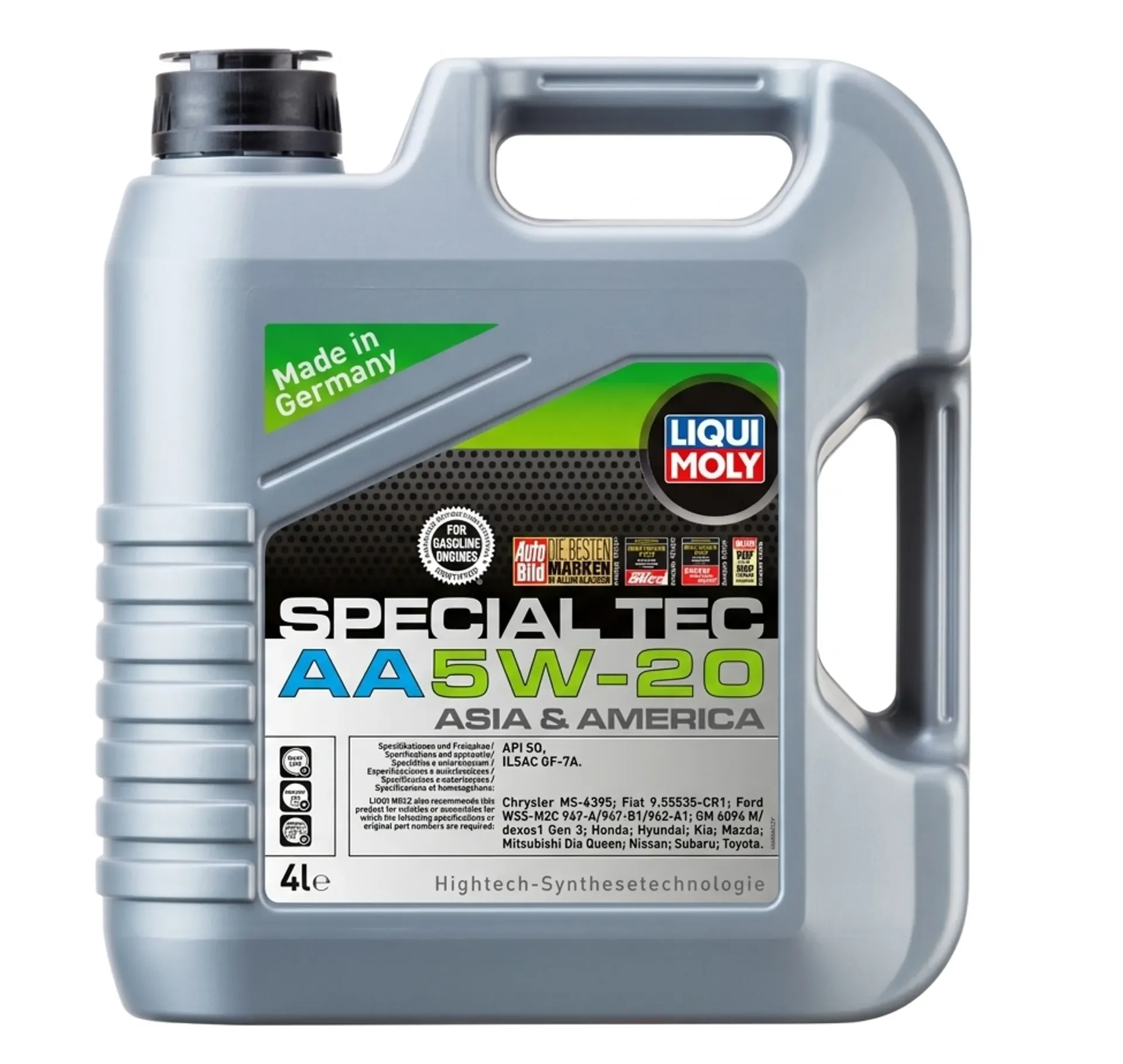 [LM7658] ACEITE DE MOTOR 5W-20 x 4l SPECIAL TEC AA - LIQUI MOLY