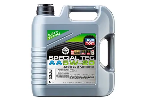 [LM7658] ACEITE DE MOTOR 5W-20 x 4l SPECIAL TEC AA- LIQUI MOLY