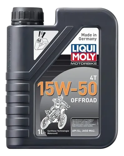 ACEITE DE MOTOR 15W-50, MOTORBIKE 4T OFFROAD x 1l - LIQUI MOLY