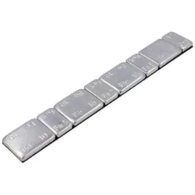 PLOMO DE ACERO ADHESIVAS x 10gr.