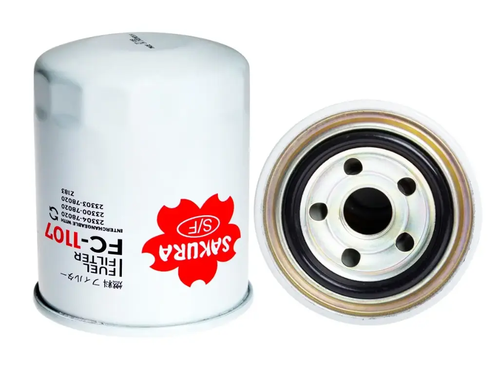 [FC-1107] FILTRO DE COMBUSTIBLE, KIA (K2500), TOYOTA, DAIHATSU, MAZDA, FORD (TRADER) - SAKURA