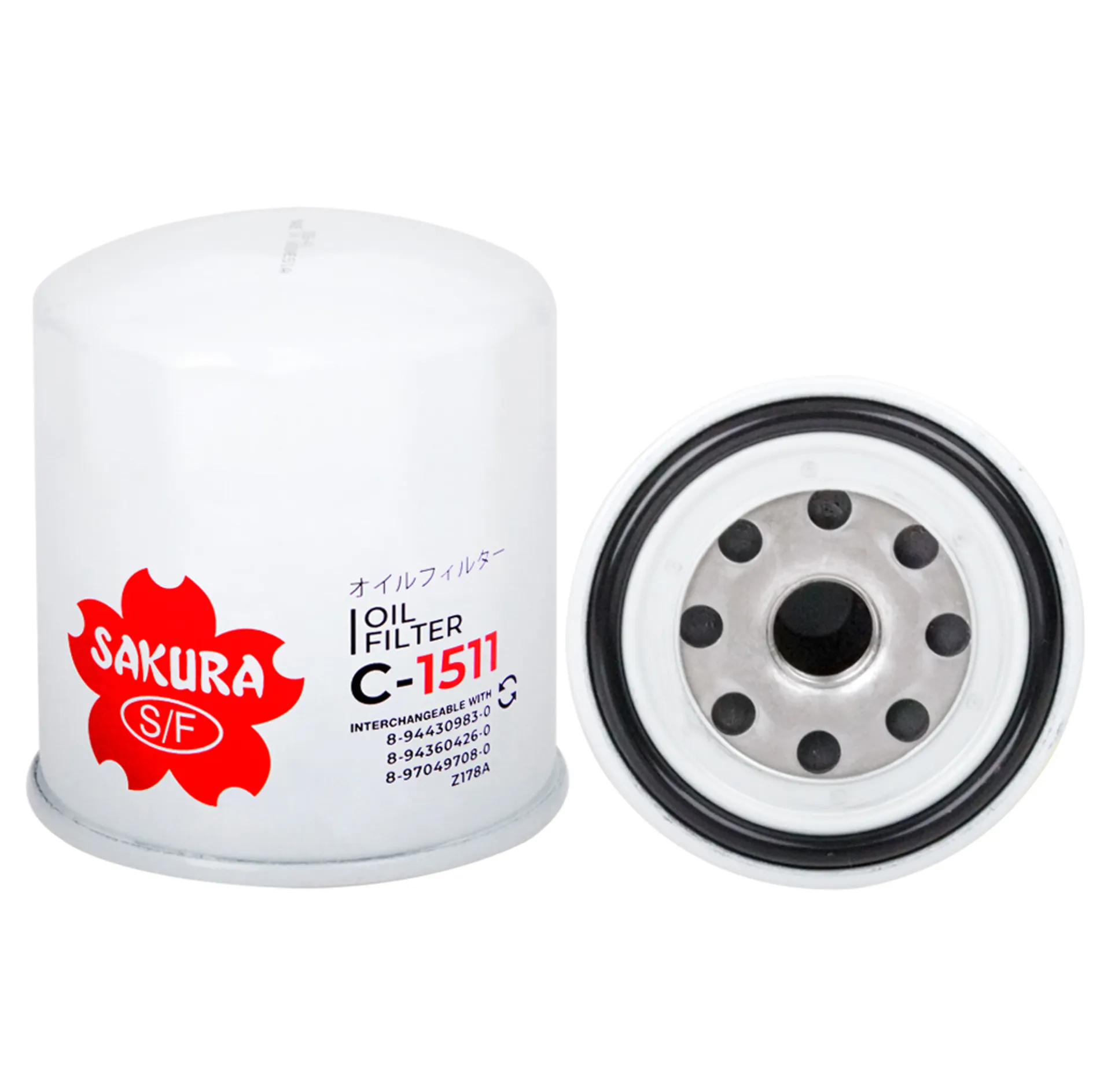 FILTRO DE ACEITE M20*1.5, JMC / ISUZU / SANY / TAKEUCHI /CHERY (ORINOCO)  - SAKURA