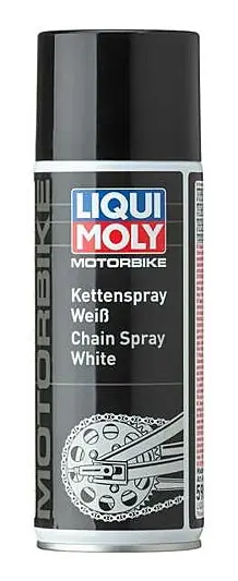[LM1591] GRASA DE CADENA BLANCO x 400ml / MOTORBIKE WHITE CHAIN LUBE - LIQUI MOLY
