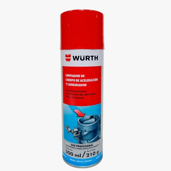 LIMPIADOR DE CUERPO DE ACELERACIÓN x 300ml - WURTH