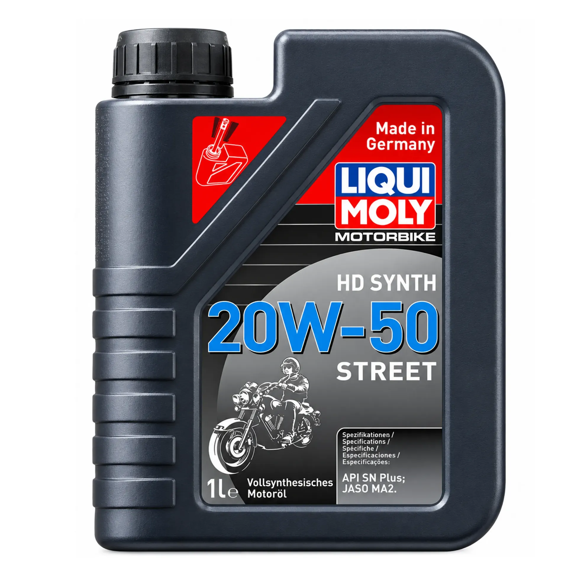 [LM3816] ACEITE DE MOTOR 20W-50 x 1l / MOTORBIKE HD SYNTH - LIQUI MOLY