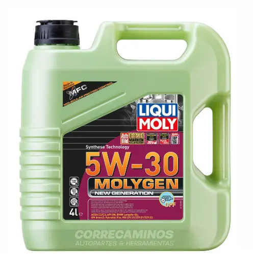 ACEITE DE MOTOR 5W-30 / MOLYGEN NEW GENERATION DPF x 4l - LIQUI MOLY