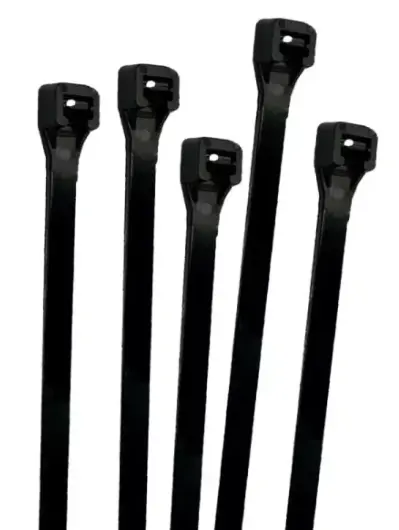 CINTILLO 4.8 x 380MM (38CM) NEGRO, BOLSA X 100 UD. - HONT