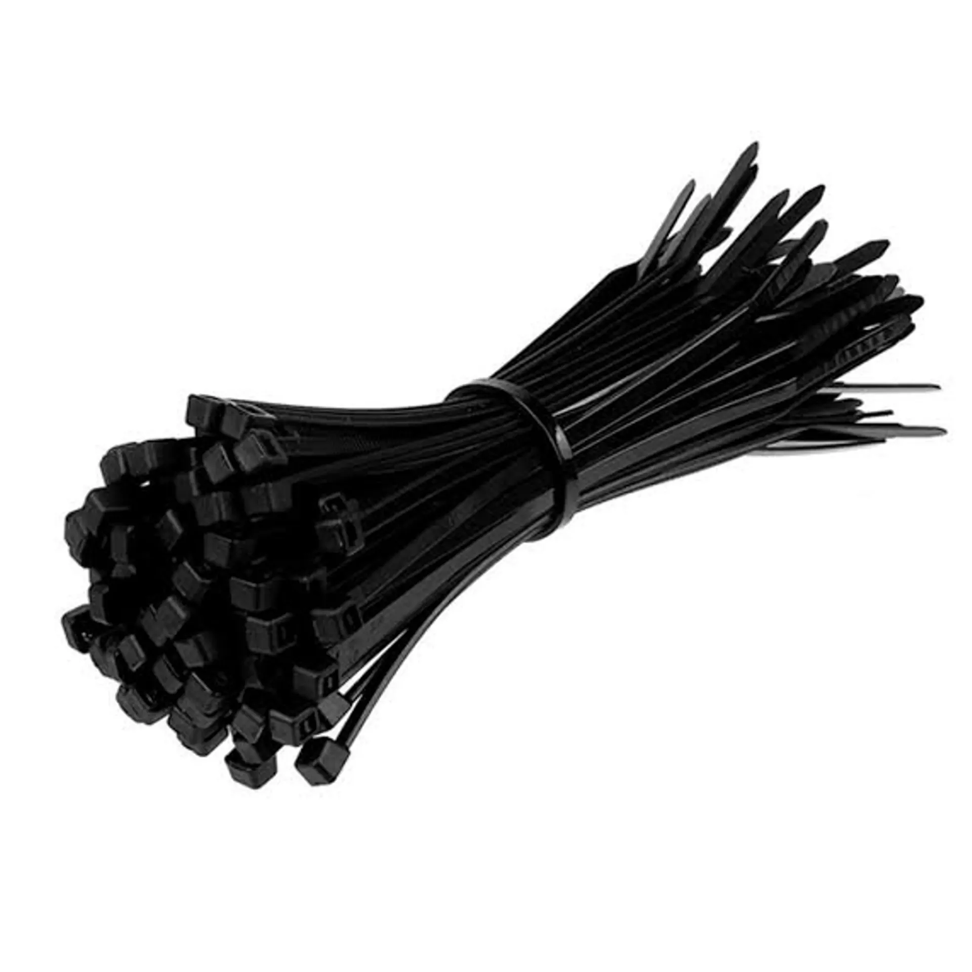 CINTILLO 4.8 x 380mm, NEGRO, BOLSA x 100ud. - HONT