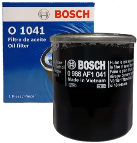 FILTRO DE ACEITE 3/4*16, TOYOTA 3/4 (ALTIS, COROLLA 1.3 1.6 1.8, VIOS 1.5 YARIS, TERCEL) GEELY, MAZDA (CX3 2026) - BOSCH