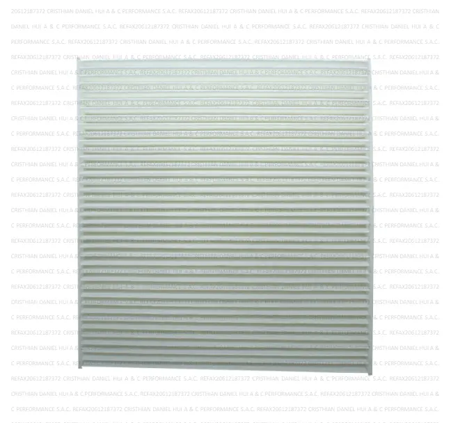 FILTRO DE CABINA, MITSUBISHI (ASX 4B11 2.0, LANCER 4A92 1.6 11/18, OUTLANDER 2.0-2.4 11/00, L200 2.5 16/20), STP25096  - STP