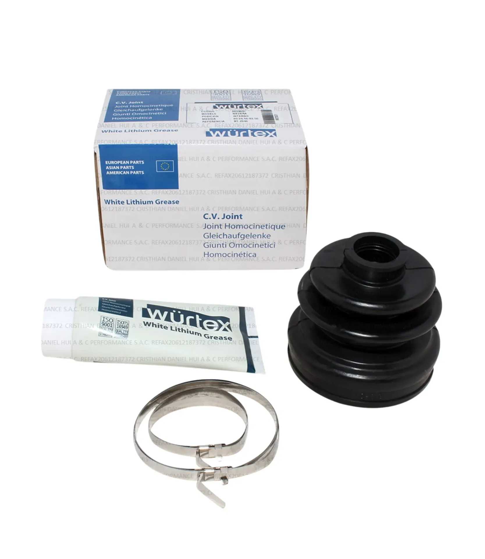 PONCHO PALIER DELANTERO INT., NISSAN (NAVARA D40T/SB) - WURTEX