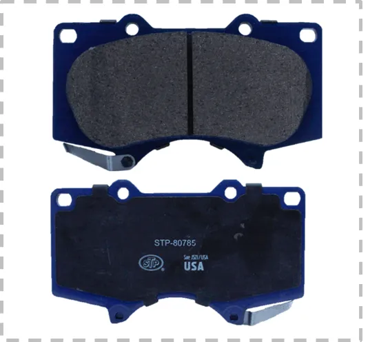 JGO. PASTILLAS DE FRENO DEL., CERAMICA TAHILANDESA, TOYOTA (HILUX 1KD/2KD/1GD/2GD), STP80785 - STP