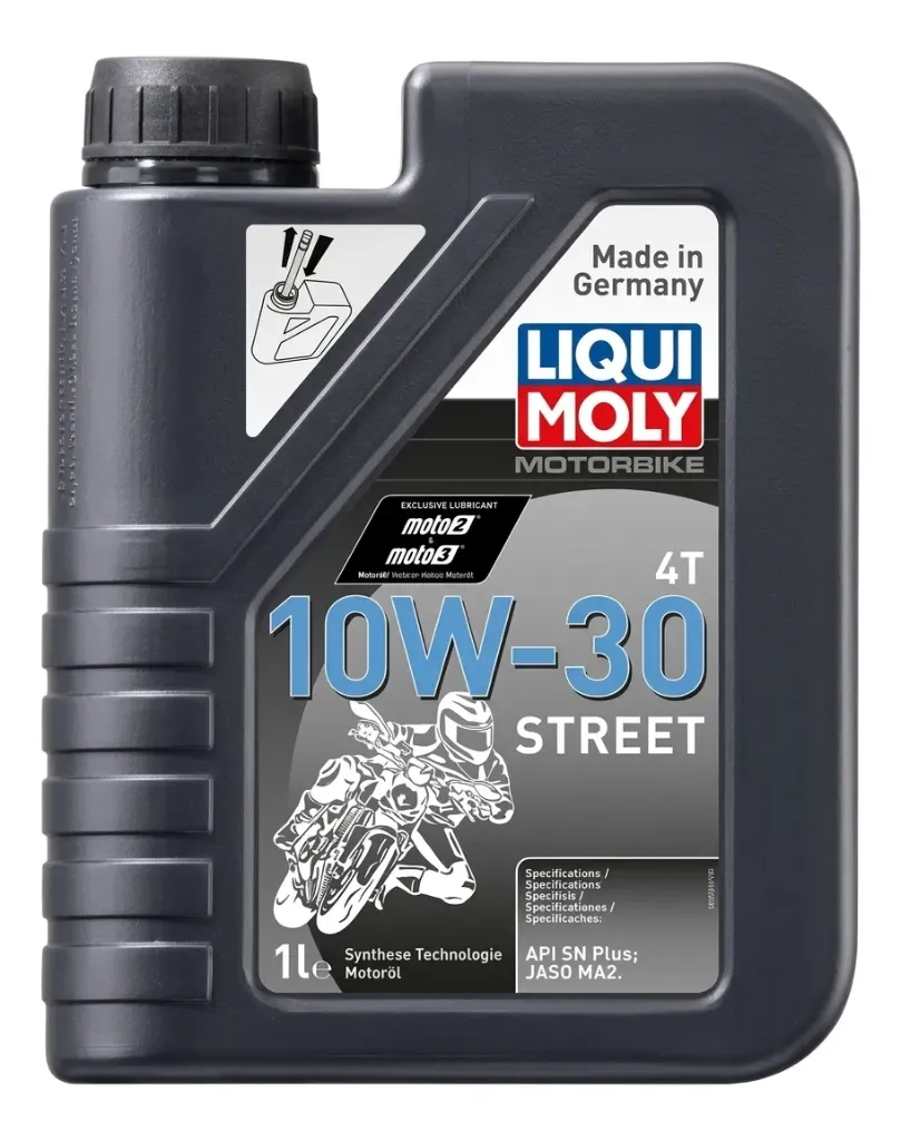 [LM2526] ACEITE DE MOTOR 10W-30 / MOTORBIKE 4T STREET x 1l - LIQUI MOLY
