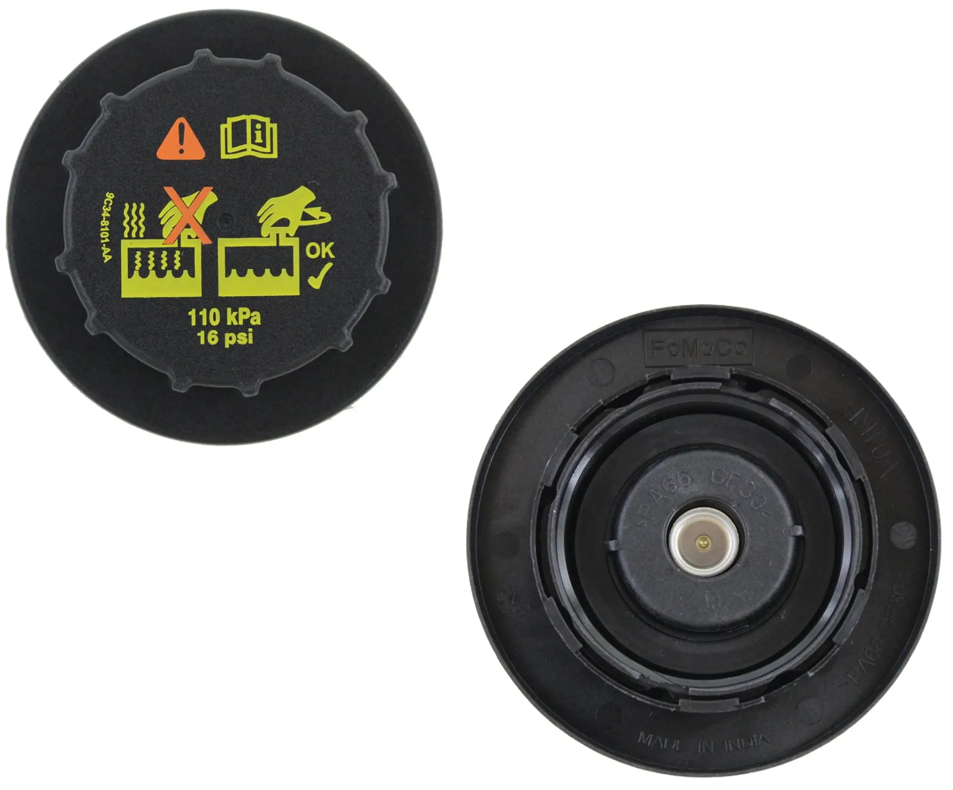 TAPA DE DEPOSITO DE REFRIGERANTE, AUTOBOMBA - MOTORCRAFT