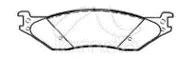 PASTILLA DE FRENO BMW SERIE 1 - 3 05-11 155.1MM (STREET CERAMIC)