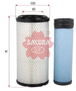 KIT DE FILTROS DE AIRE(4)1°2° A-1126+A-1155 - SAKURA - SAKURA